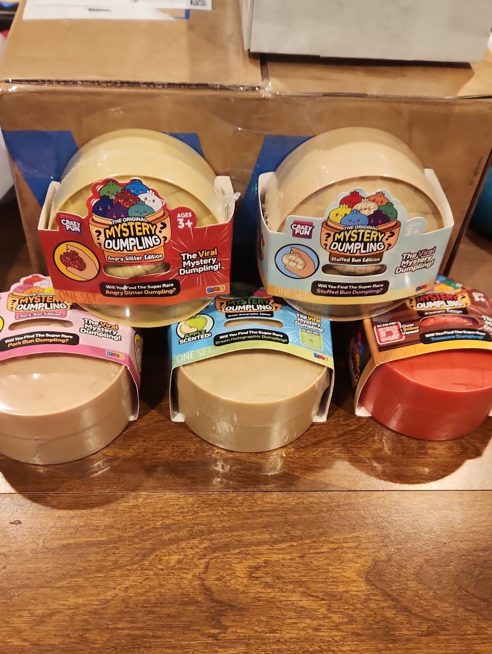 RMS Crazy Fun Mystery Dumpling Assorted Lot Of 5 (See Pics)